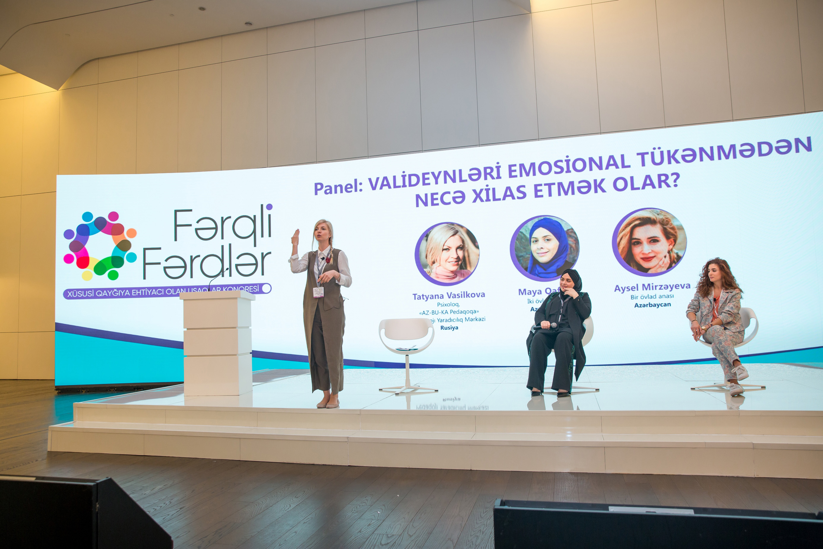 Azərbaycan Beynəlxalq Bankının tərəfdaşlığı ilə “Fərqli fərdlər” Konqresi keçirilib