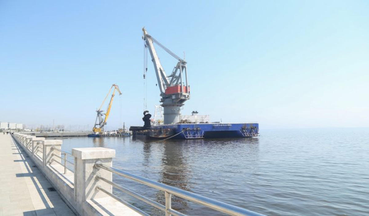 Xəzərin dibindən 445 ton ağırlığında inanılmaz tapıntı - FOTOLAR