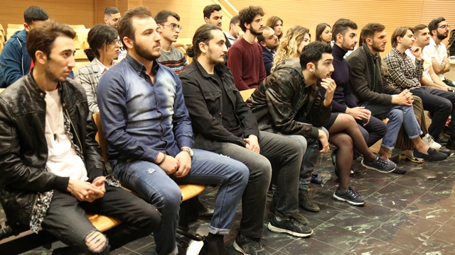 İtaliyada təhsil alan azərbaycanlı tələbələrlə görüş keçirildi - FOTOLAR