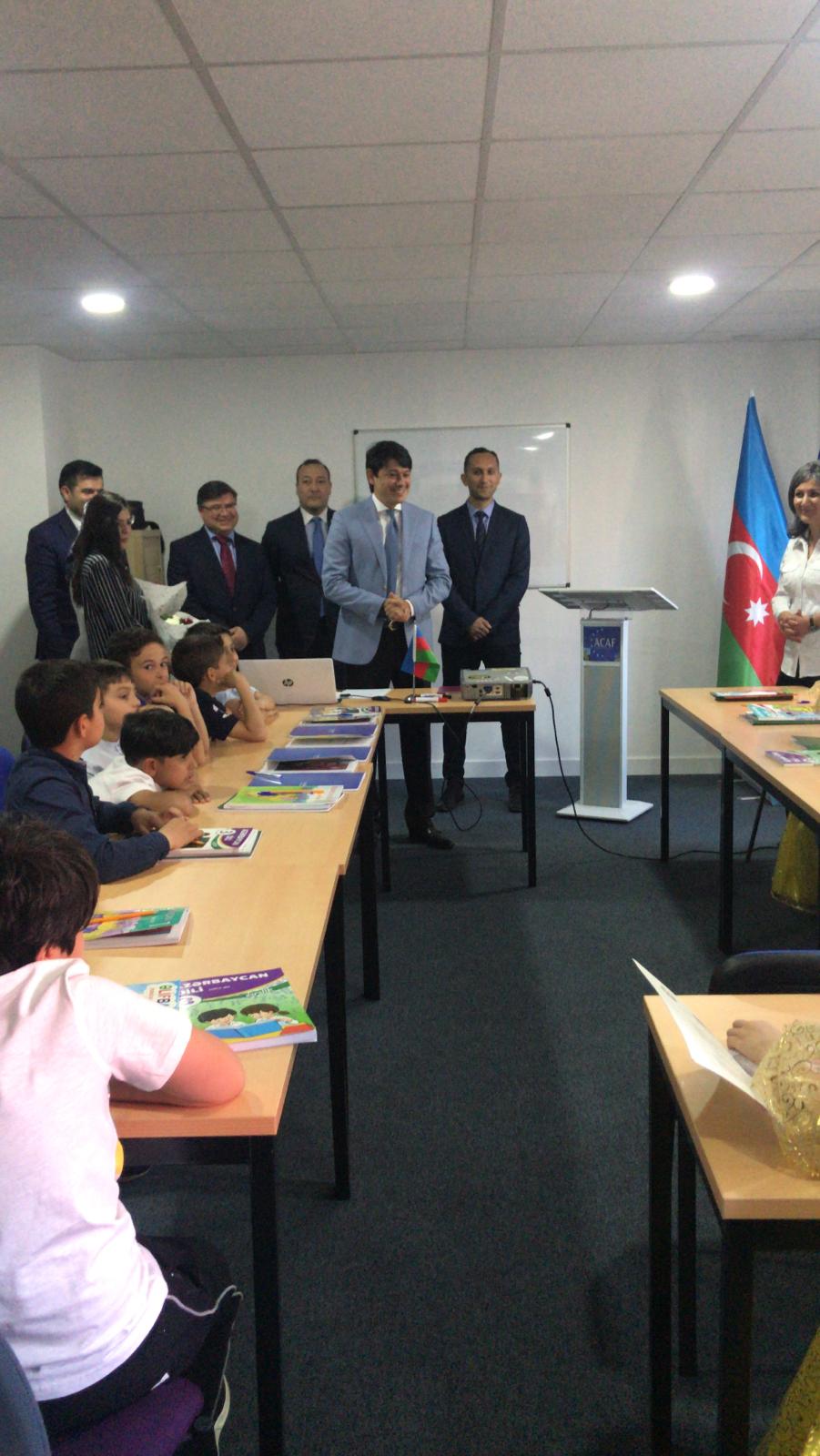 Fransanın Nant şəhərində Azərbaycan məktəbi açılıb