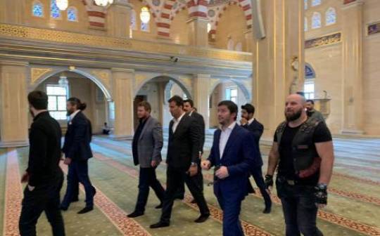 "Ərtoğrul"un savaşçıları Bamsı və Turqut Çeçenistana gəldi- FOTOLAR+VİDEO