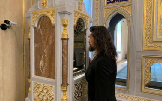 "Ərtoğrul"un savaşçıları Bamsı və Turqut Çeçenistana gəldi- FOTOLAR+VİDEO