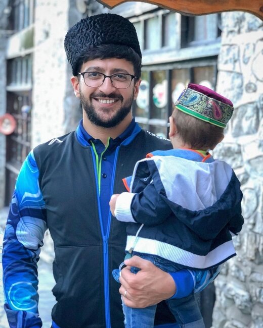 Bu da Abbasın 8 aylıq oğlu - FOTOLAR