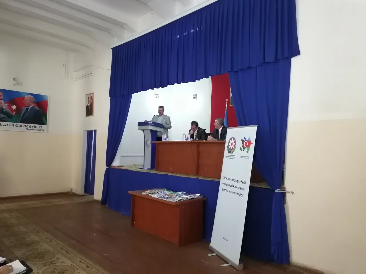 “Azərbaycançılıq və hərbi vətənpərvərlik ideyalarının gənclər arasında təbliği” layihəsi çərçivəsində növbəti tədbir keçirilib