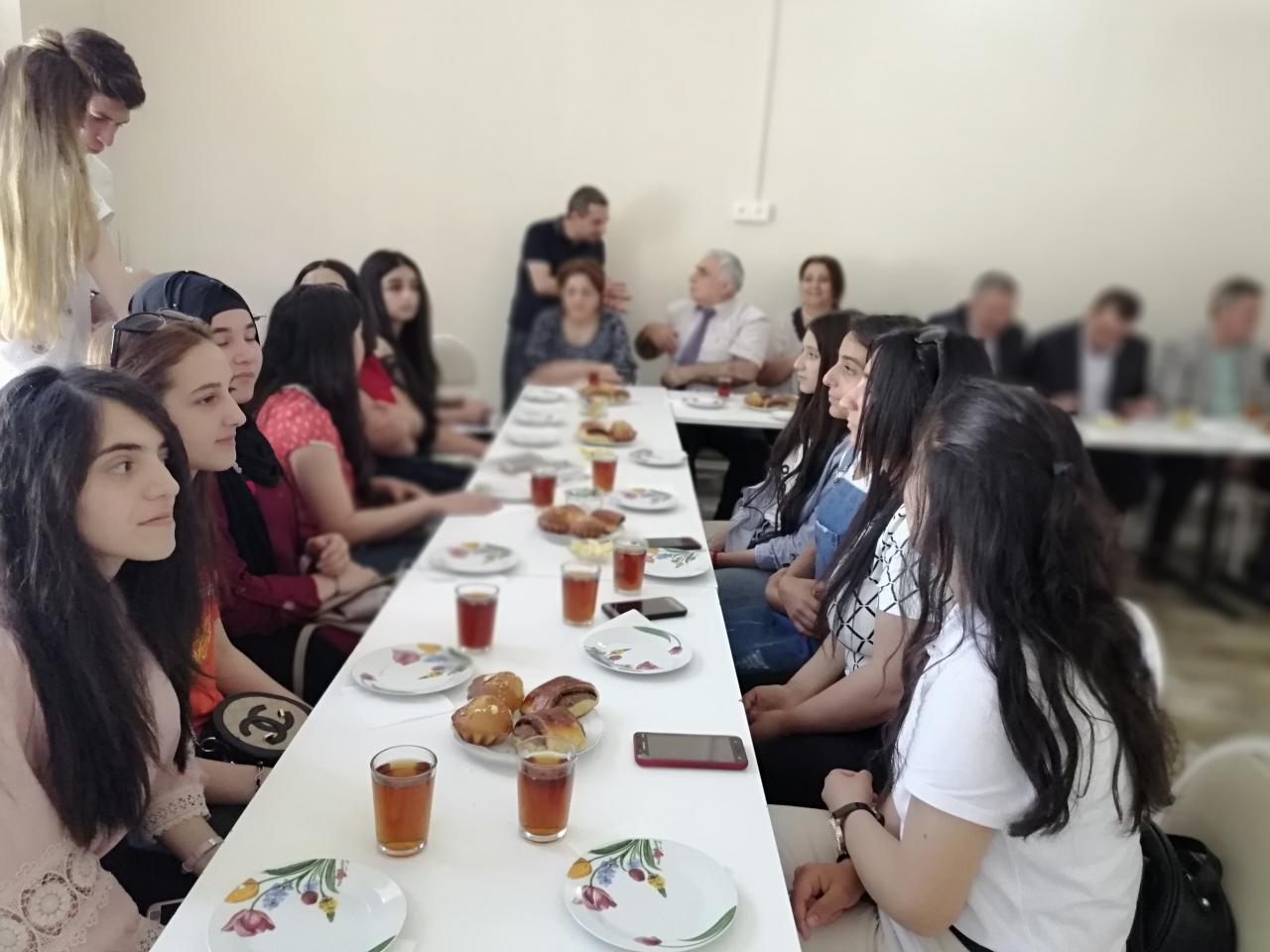 “Azərbaycançılıq və hərbi vətənpərvərlik ideyalarının gənclər arasında təbliği” layihəsi çərçivəsində növbəti tədbir keçirilib