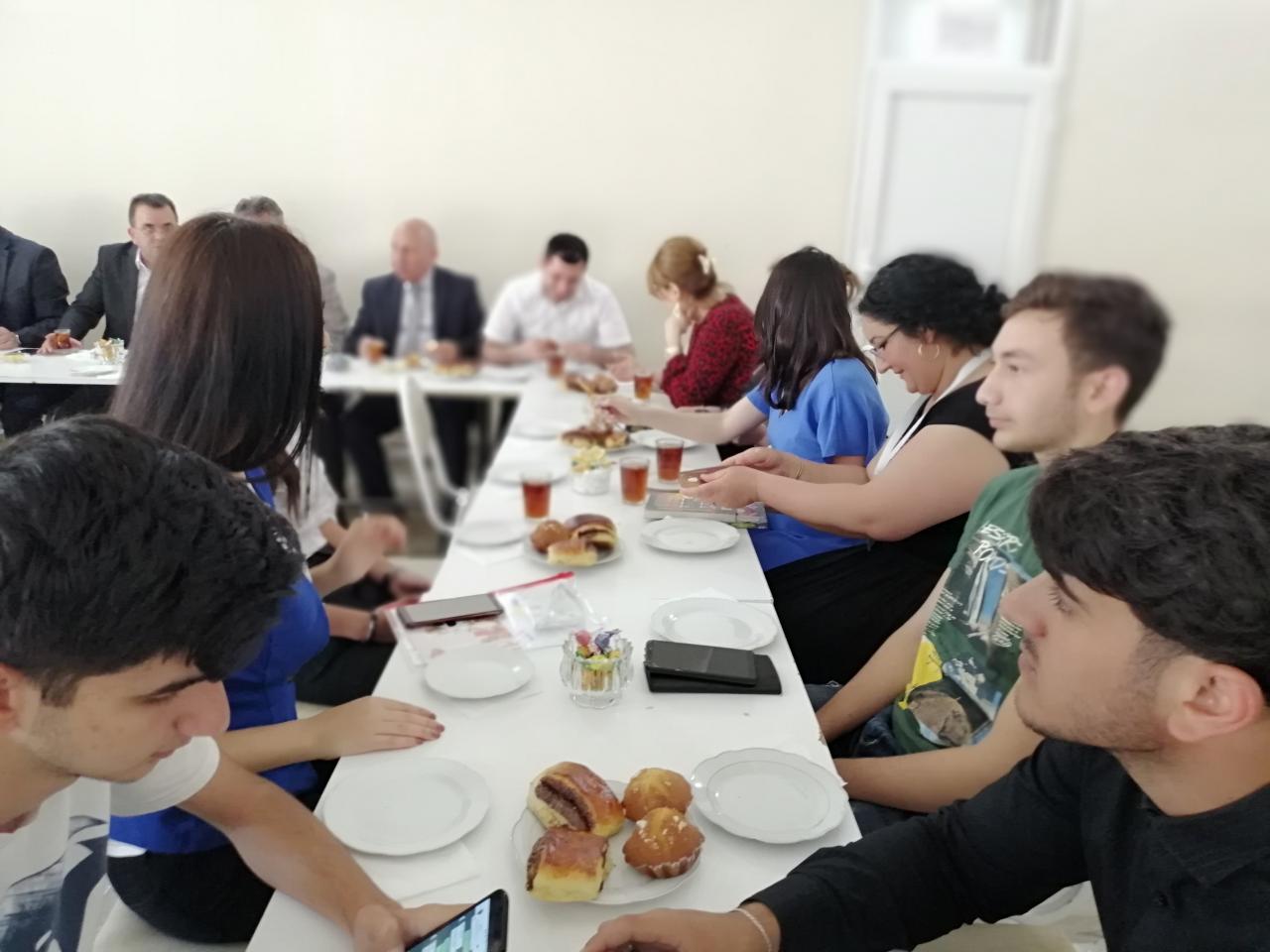 “Azərbaycançılıq və hərbi vətənpərvərlik ideyalarının gənclər arasında təbliği” layihəsi çərçivəsində növbəti tədbir keçirilib