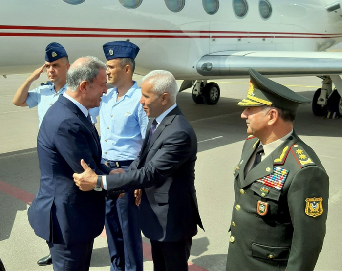 Türkiyənin müdafiə nazirinin Naxçıvana səfəri başlayıb