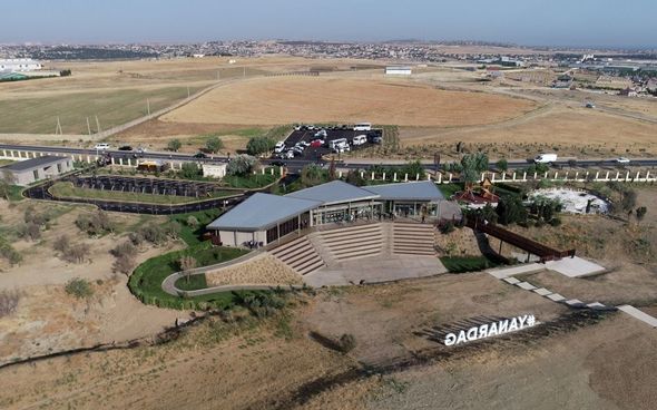 İlham Əliyev “Yanardağ” qoruğunun açılışında - FOTO