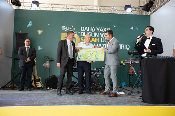 Azərbaycandakı pivə zavodu 50 illik yubileyini qeyd etdi - FOTOLAR