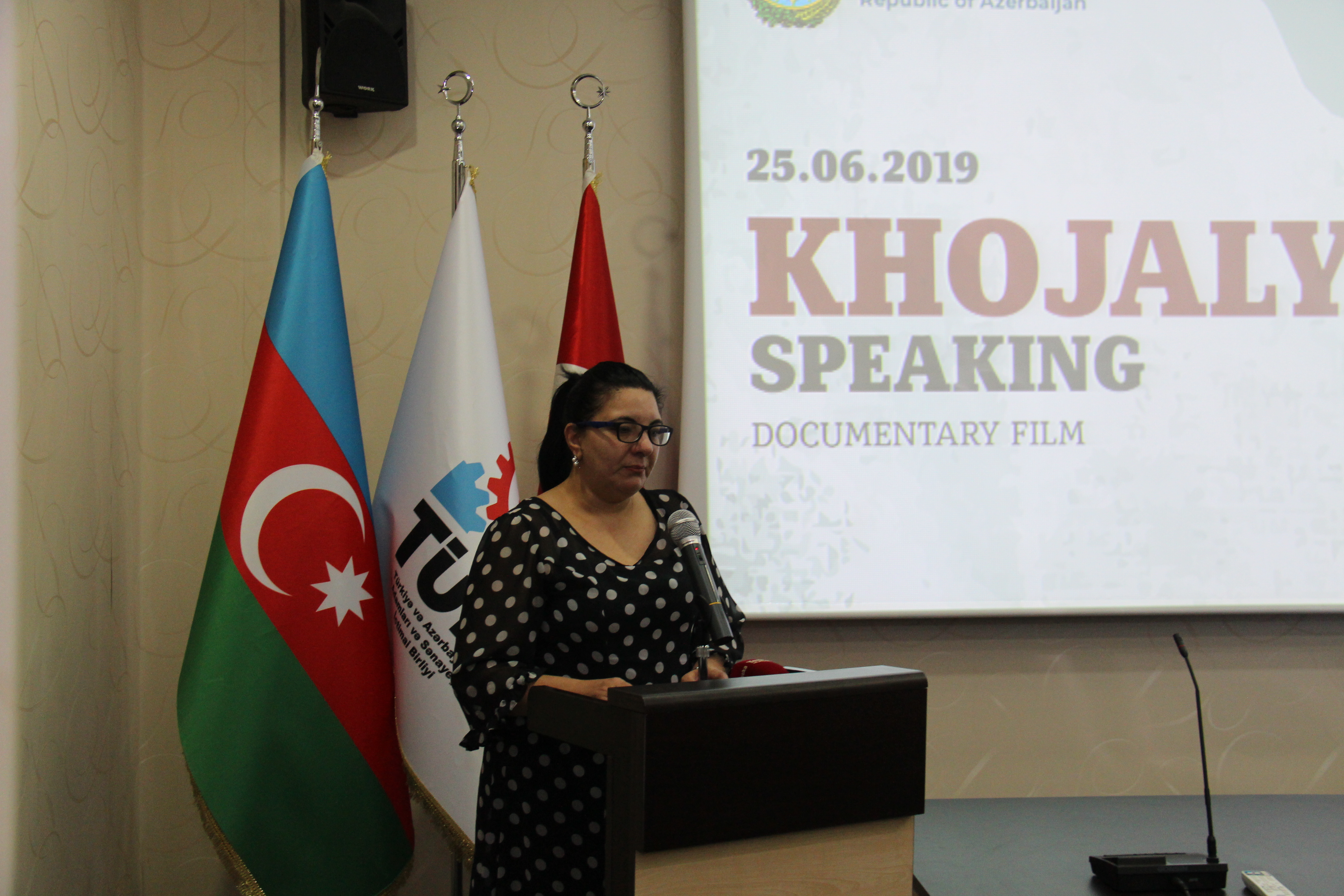 “DANIŞIR XOCALI” sənədli filmi təqdim olunub - FOTO/VİDEO