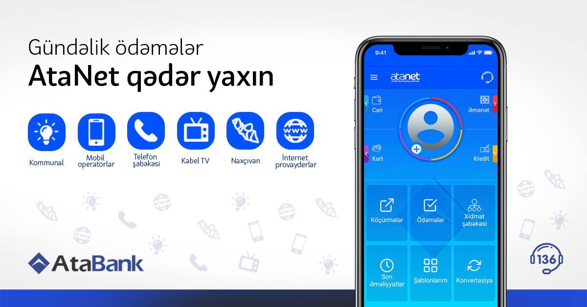 AtaNet gündəlik ödəmələri daha yaxın etdi