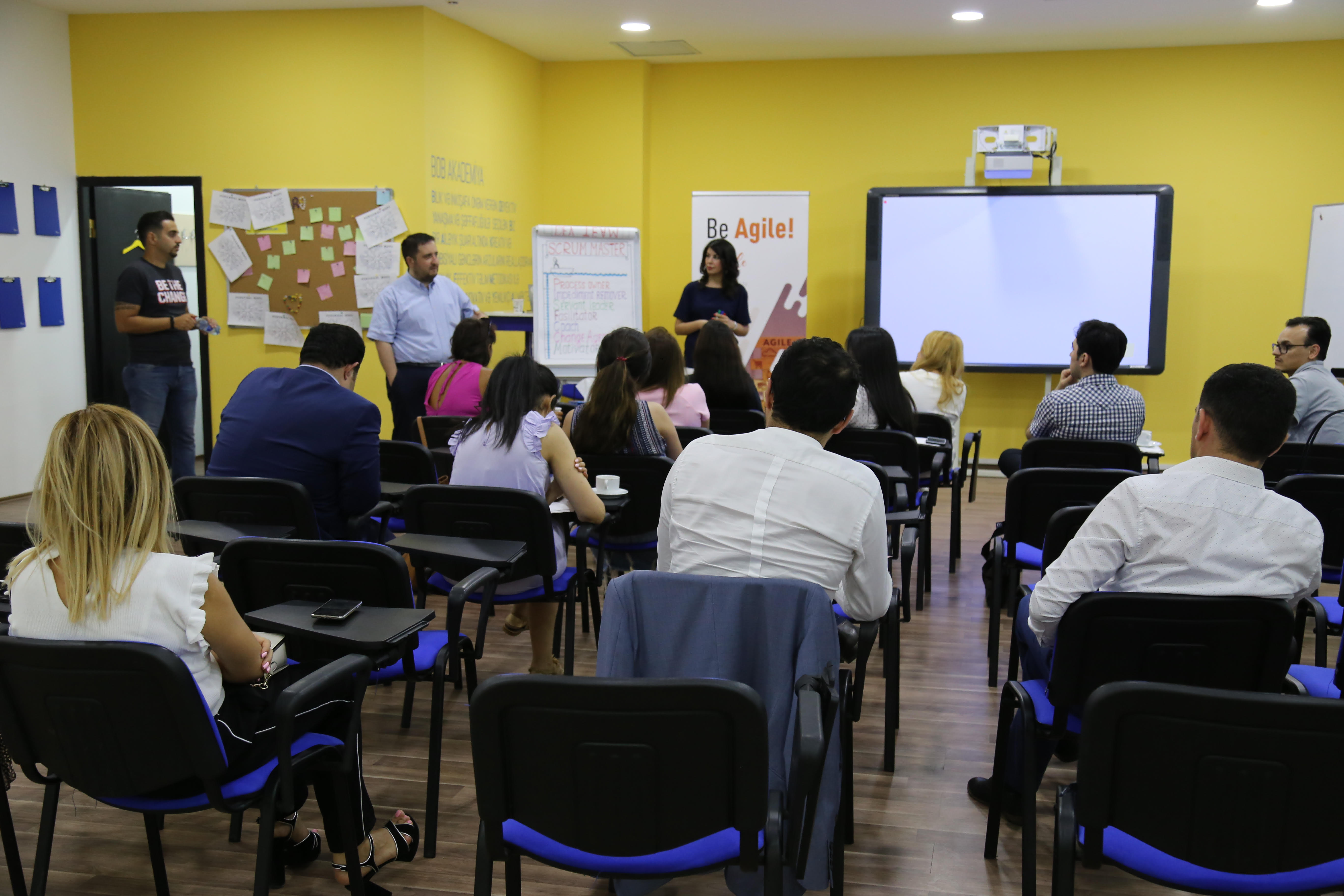 “Agile Azerbaijan Community” üçün növbəti nəzəri-praktiki seminar keçirilib