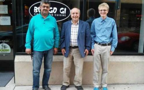Amerikalı gəncin Azərbaycan sevdası - FOTOLAR