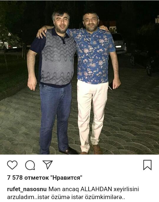 Rəşad Dağlı "bıçaqladığı" həmkarıyla barışdı — FOTO