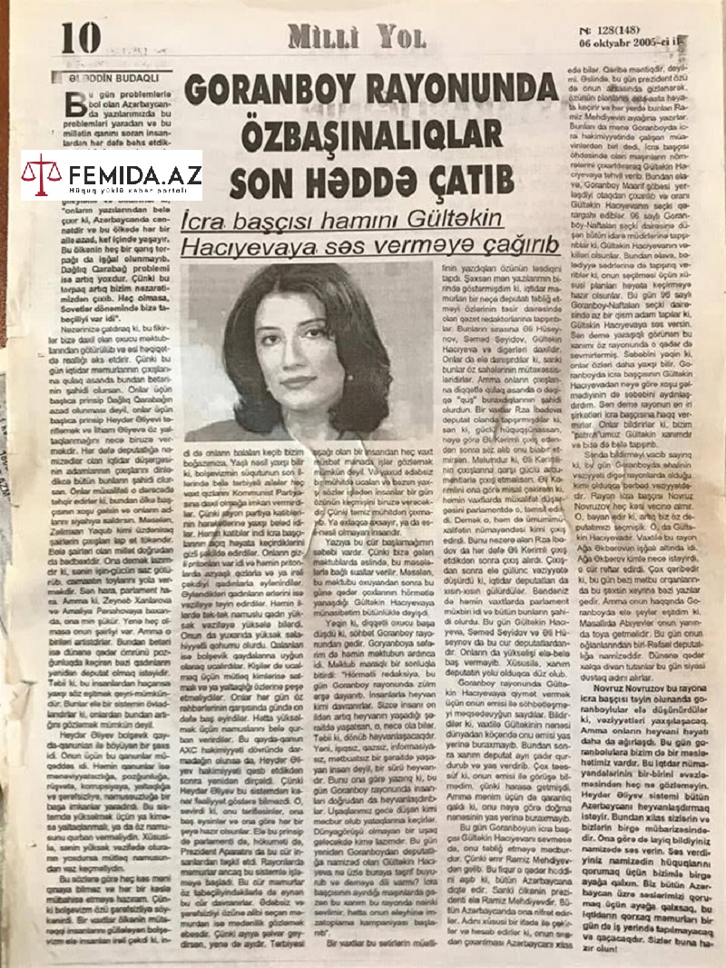 Keçmiş qayınanası: Gültəkin üçün müqəddəs heç nə yoxdur - nə Vətən, nə ailə!