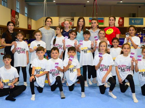 Bədii gimnastika üzrə dünya çempionatının səfiri