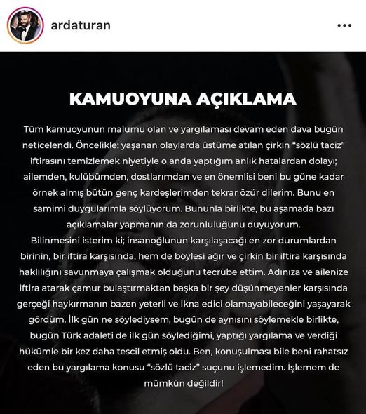 Arda Turan üzr istədi - FOTO