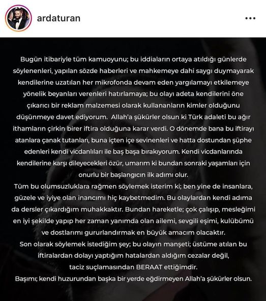 Arda Turan üzr istədi - FOTO