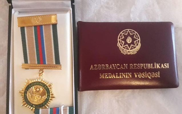 Aytəkin Alxaslı təltif olundu - Foto