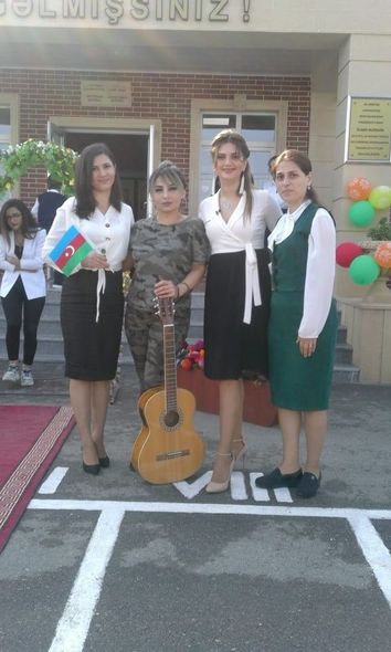 Bu gənc müəllim işləmək üçün Cocuq Mərcanlını seçib - FOTO