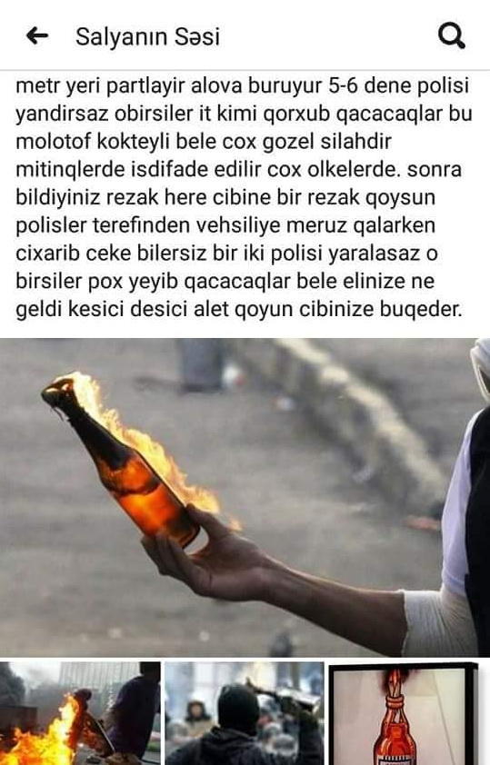 "Mitinqə bıçaqla gəlin!" - ölkədə kimlər xaos yaratmaq istəyir?