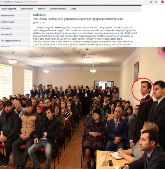 Yasamalın icra başçısının "köməkçisi" Suraxanının icra başçısının yanında nə gəzir? – FOTOFAKT