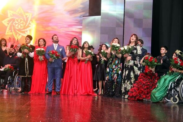 Əlilliyi olan şəxslərin Bədii Yaradıcılıq Baxış-müsabiqəsi qaliblərinin Qala konserti olub - FOTO