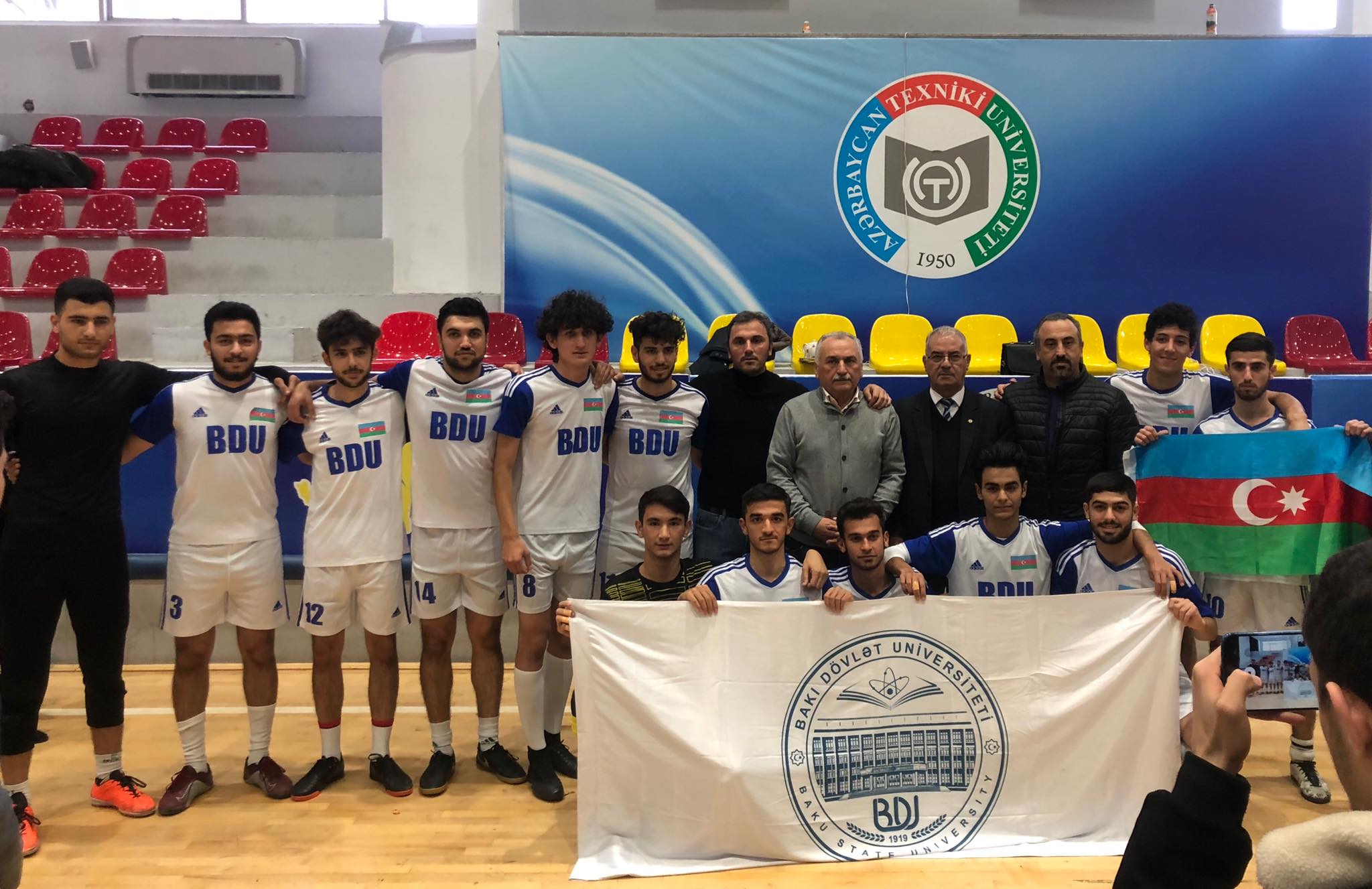 BDU Futzal Komandası ÖLKƏ ÇEMPİONU oldu - FOTO