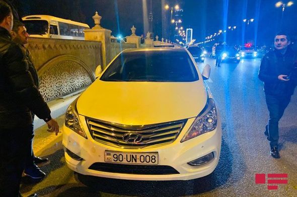 “Ayıq sürücü”nün məsuliyyətsizliyi qəzaya səbəb oldu: Prospektdə tıxac yarandı - FOTO