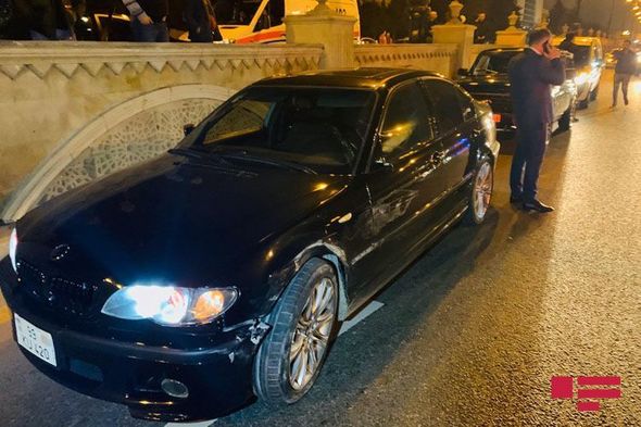 “Ayıq sürücü”nün məsuliyyətsizliyi qəzaya səbəb oldu: Prospektdə tıxac yarandı - FOTO