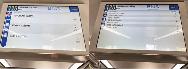 Bakı Nəqliyyat Agentliyindən Azərbaycan dilinə hörmətsizlik — FOTO