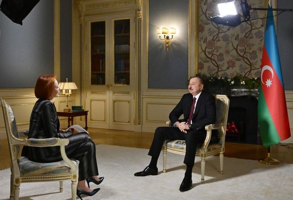 İlham Əliyev “Rossiya-24” televiziya kanalına müsahibə verib - FOTO