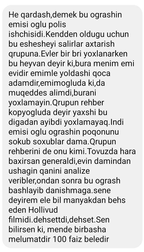 Nərmini öldürən manyakla bağlı ŞOK FAKTLAR- Əmisi oğlu polis imiş - FOTO
