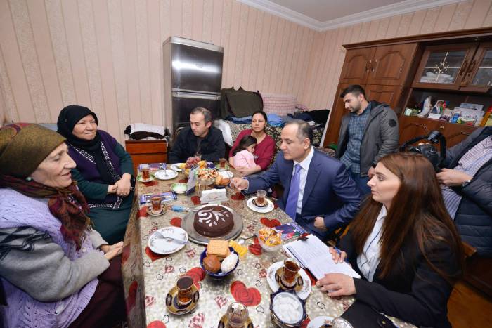 Kamaləddin Qafarov Xutor və Rəsulzadə qəsəbələrində seçicilərlə görüşüb