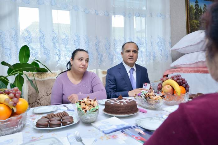 Kamaləddin Qafarov Xutor və Rəsulzadə qəsəbələrində seçicilərlə görüşüb