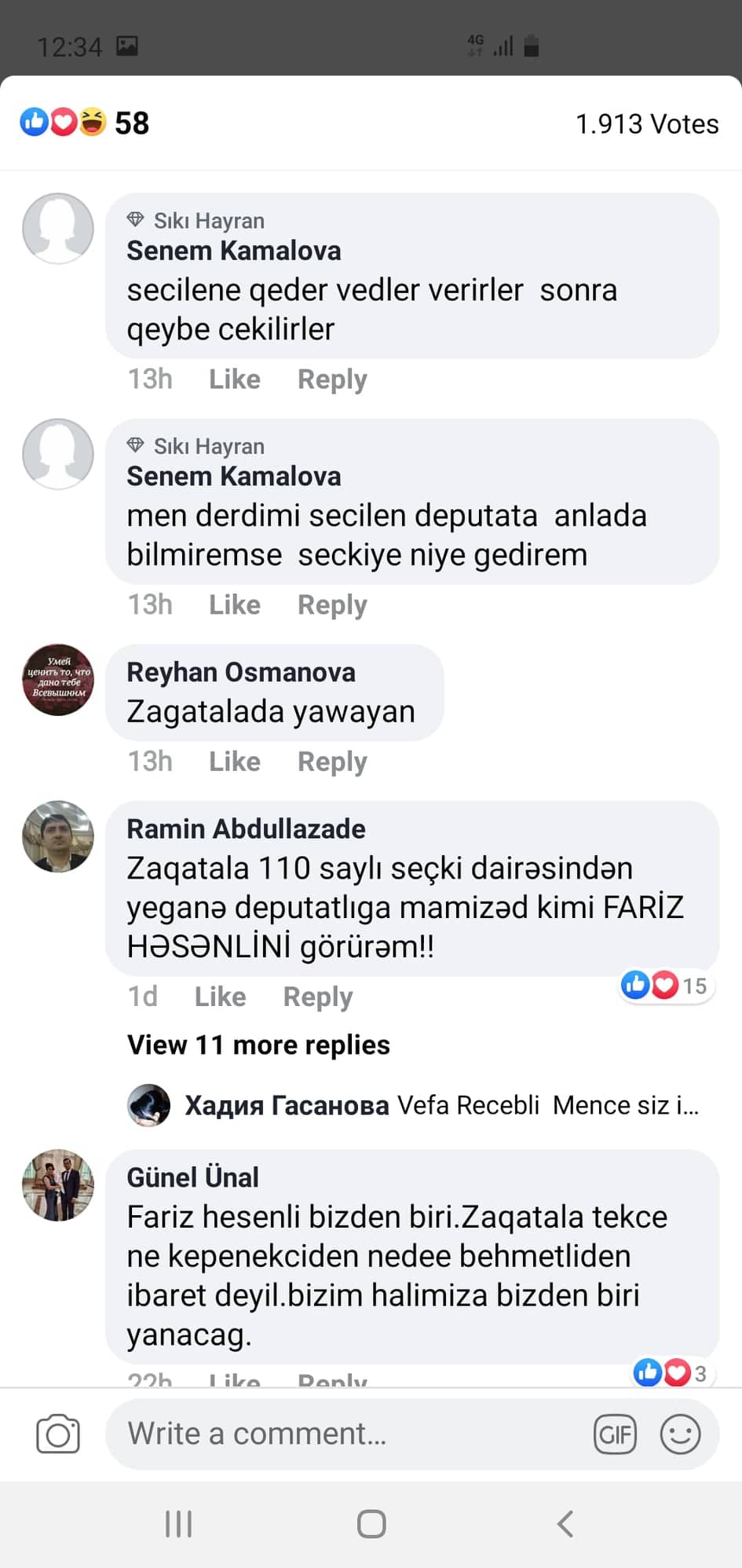 Zaqatala üzrə 4 sorğunun nəticəsi açıqlandı - FOTOLAR