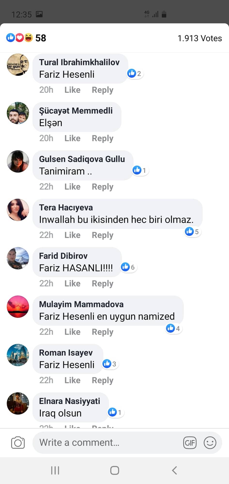 Zaqatala üzrə 4 sorğunun nəticəsi açıqlandı - FOTOLAR