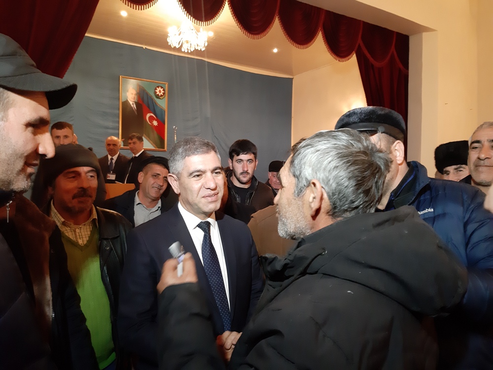 Böyük Bəhmənli sakinləri Vüqar Bayramova tam etimad nümayiş etdirdilər