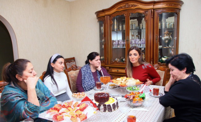 Deputatlığa namizəd Könül Nurullayeva növbəti görüşlərini keçirib - FOTO