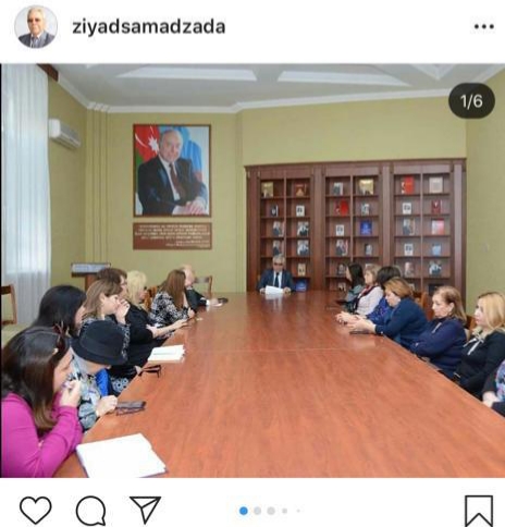 Ziyad Səmədzadə qanunu belə pozur - FOTO