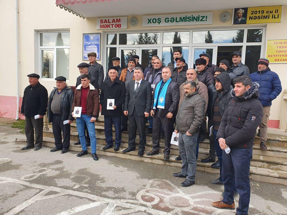 Şabran və Siyəzən seçiciləri Sadiq Qurbanovu seçir - FOTOLAR
