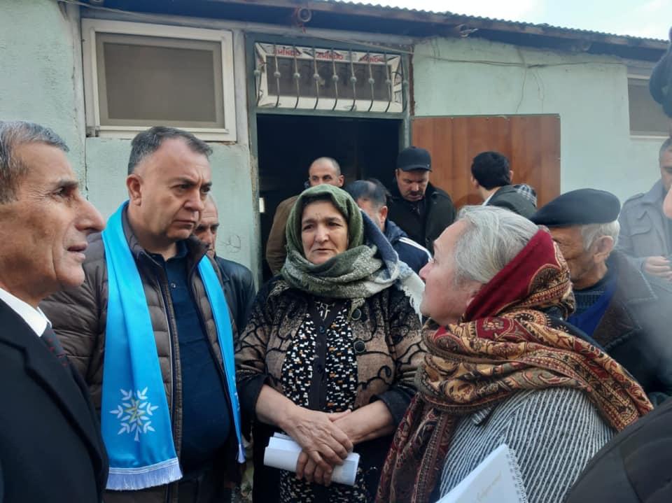 Şabran və Siyəzən seçiciləri Sadiq Qurbanovu seçir - FOTOLAR