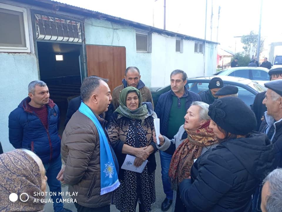 Şabran və Siyəzən seçiciləri Sadiq Qurbanovu seçir - FOTOLAR