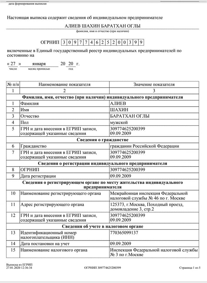 Yavər Camalovun deputatlığa namizəd oğlunun Rusiya vətəndaşı olması təsdiqləndi - Sənəd