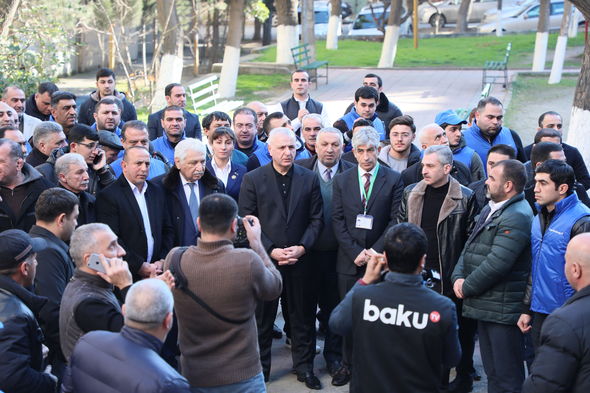 Yasamal sakinləri Ülvi Quliyevin xidmətlərini yüksək qiymətləndirir - FOTO/VİDEO