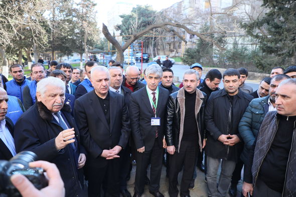 Yasamal sakinləri Ülvi Quliyevin xidmətlərini yüksək qiymətləndirir - FOTO/VİDEO