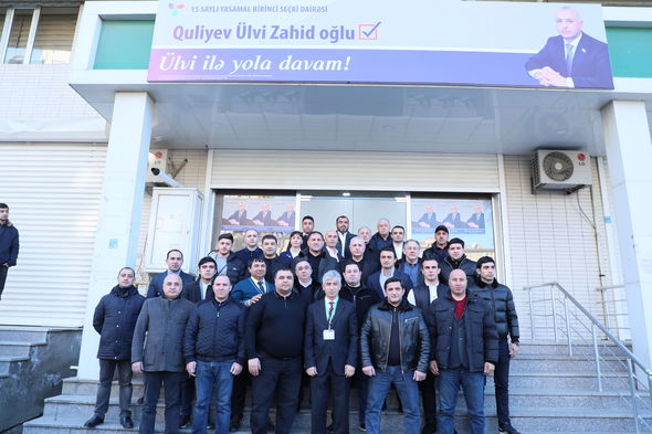 Yasamal sakinləri Ülvi Quliyevin xidmətlərini yüksək qiymətləndirir - FOTO/VİDEO