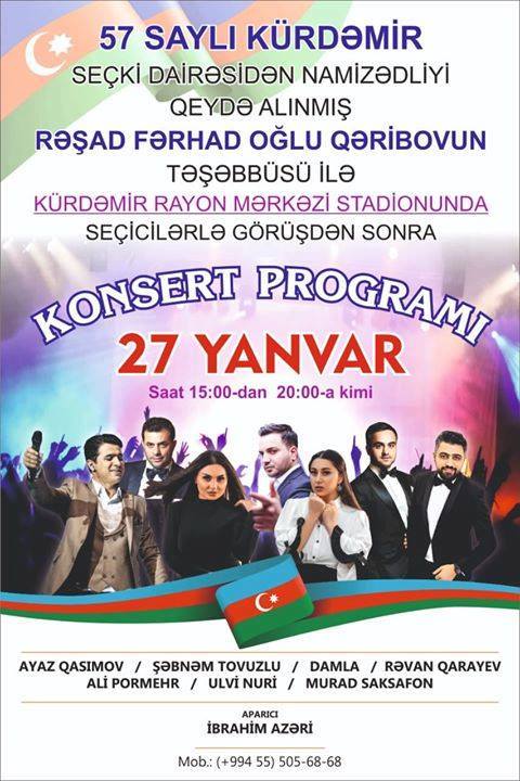Kürdəmirdə keçmiş deputatın namizəd oğlundan narazılıq artır – Rəşad Qəribov seçiciləri necə şirnikləndirir? - FOTO