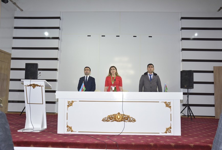 Gənc namizəd Rəna Qəfərova Ağstafa Mədəniyyət Mərkəzində təntənəli görüş keçirdi - FOTO