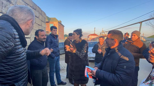NAMİZƏD: "Seçkiyə gəlməklə bağlı ümidsiz vətəndaşlara ümid verə bildim" - FOTO